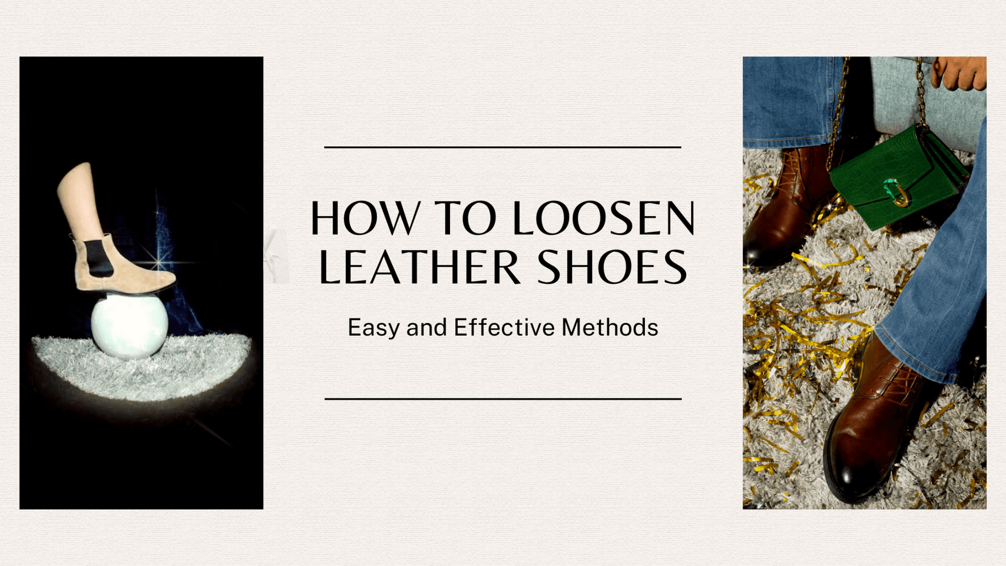 How to Loosen Leather shoes quickly?