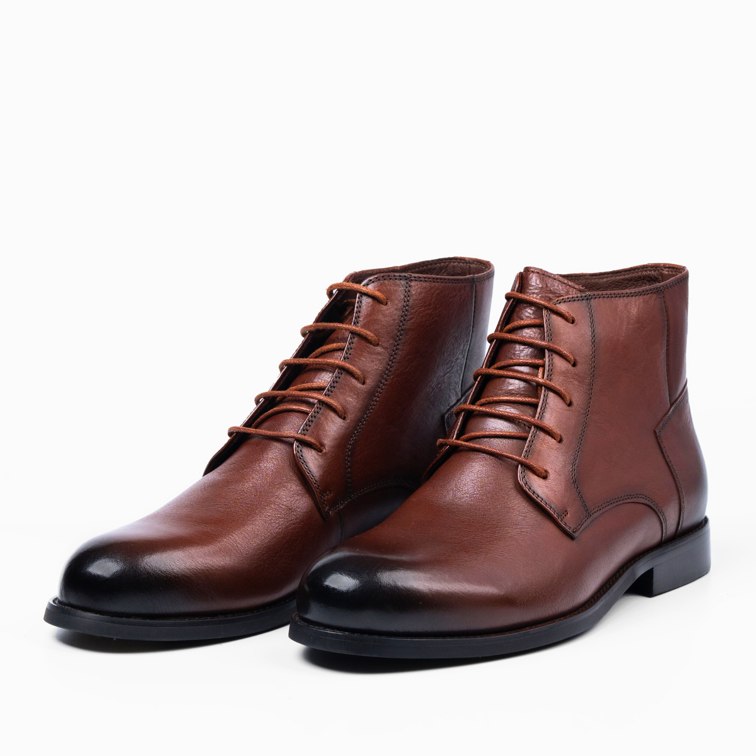 mens brown leather dress boots The Bark | Stylish Men's Dress Boots by Ardur Shoes | Premium Wood-Finished Leather Ankle Boots | Perfect Shoes for Workdays and Weekends