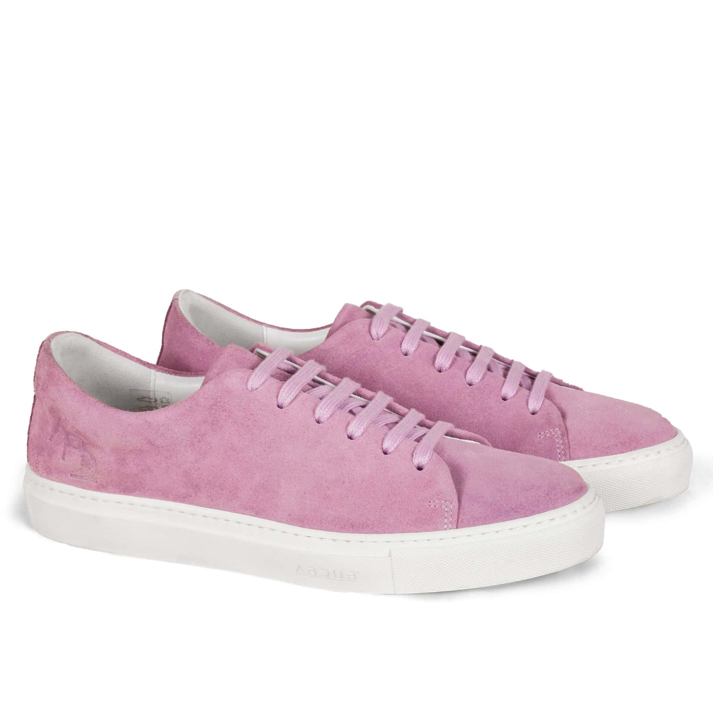 Suede Sneakers in Mauve main image 0