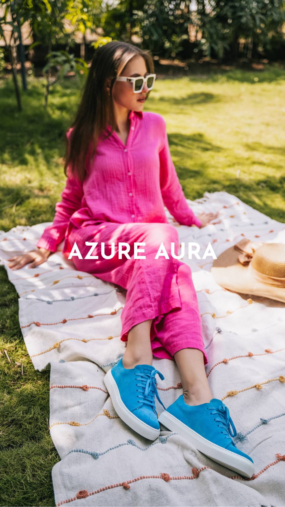 Azure Aura Sneakers