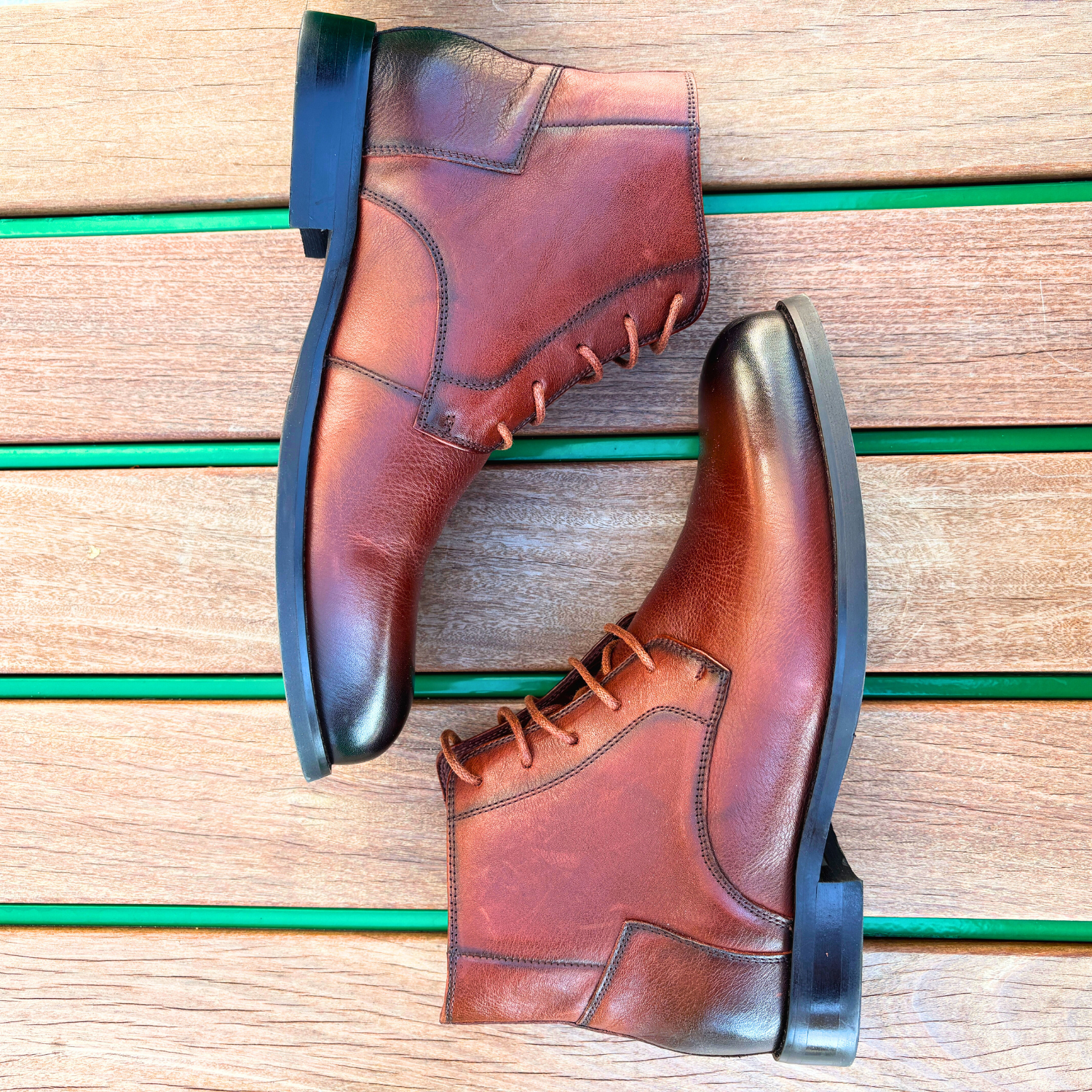 The Bark | Stylish Men's Dress Boots by Ardur Shoes | Premium Wood-Finished Leather Ankle Boots | Perfect Shoes for Workdays and Weekends | US Size 10 The Bark | Stylish Men's Dress Boots by Ardur Shoes | Premium Wood-Finished Leather Ankle Boots | Perfect Shoes for Workdays and Weekends | US Size 10
