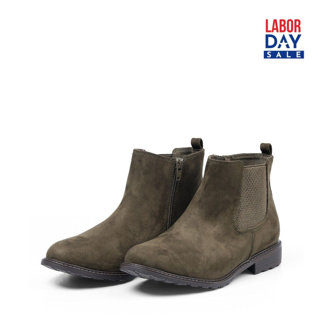 Olive Dusk | Women's Suede Boots