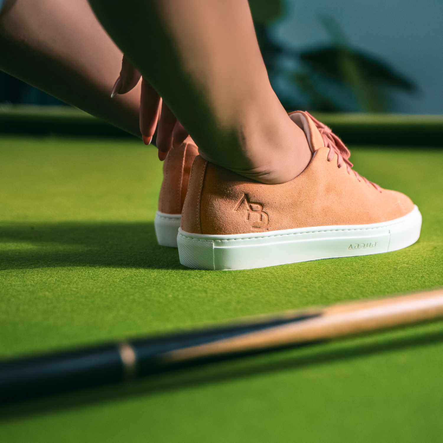 Peach Aura Sneakers for Women