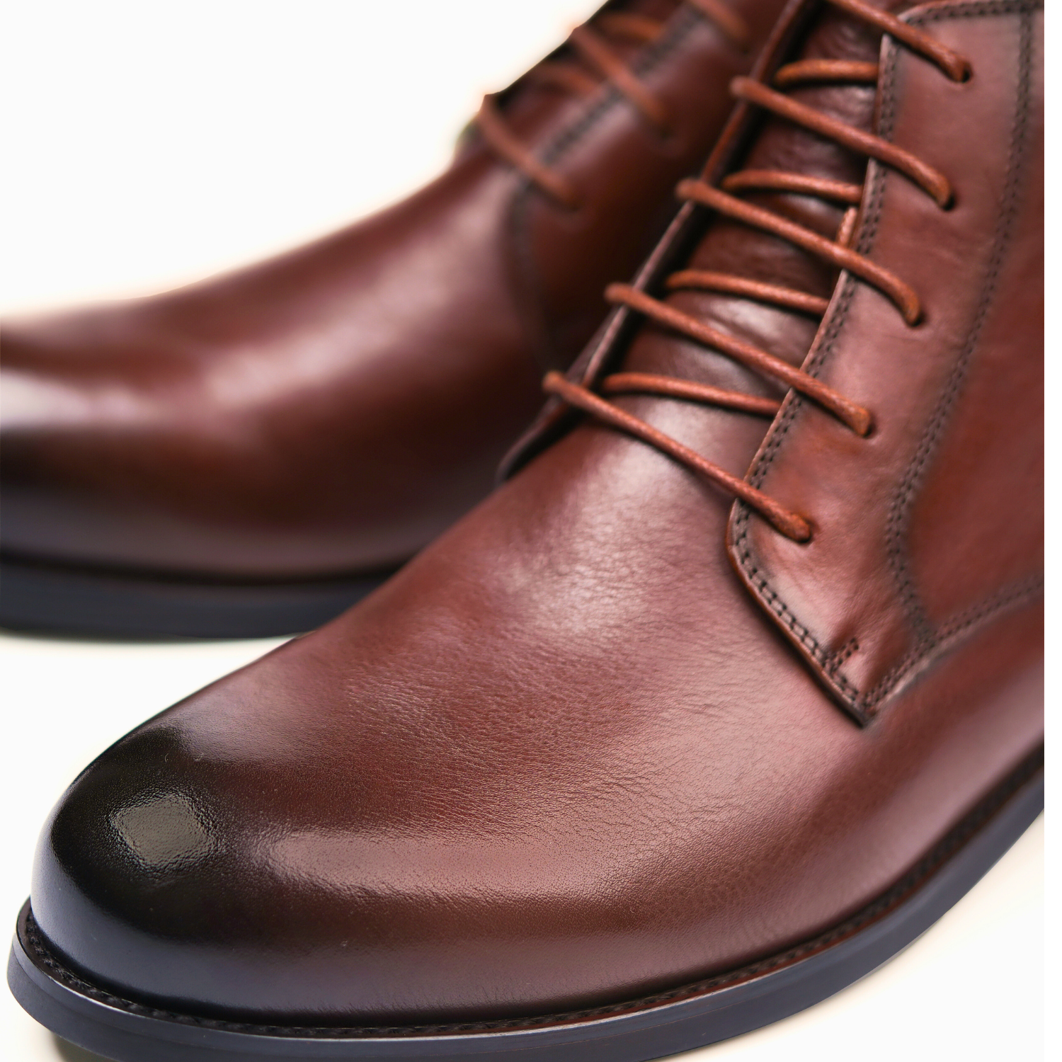 men dress boots leather The Bark | Stylish Men's Dress Boots by Ardur Shoes | Premium Wood-Finished Leather Ankle Boots | Perfect Shoes for Workdays and Weekends